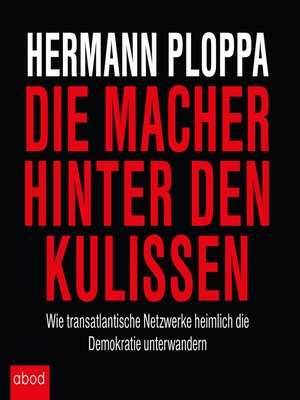 cover image of Die Macher hinter den Kulissen